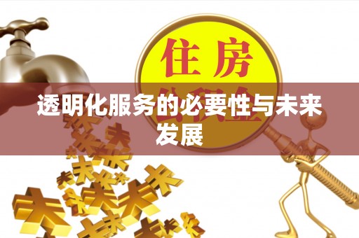 青河透明化服务的必要性与未来发展
